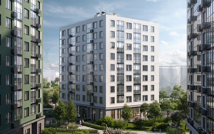 1-к. квартира, 36,7 м², 9/9 эт.