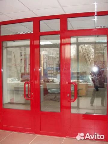 Алюминиевые двери