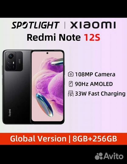 Xiaomi redmi note 12 s 8/256