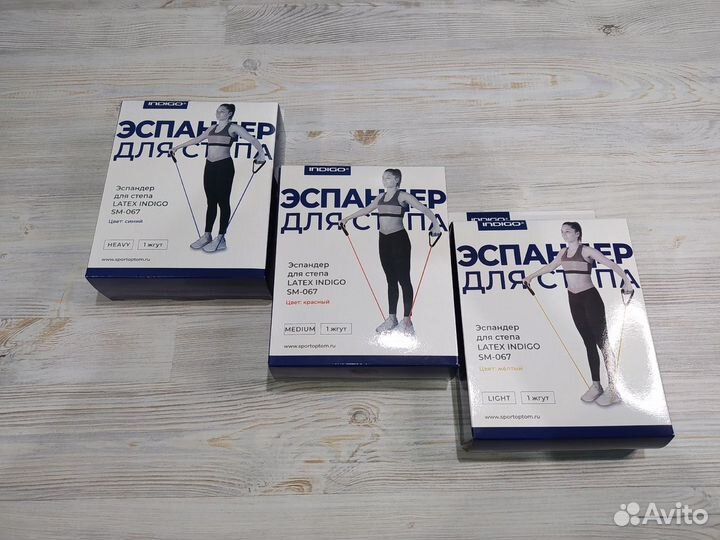 Эспандер для степа indigo