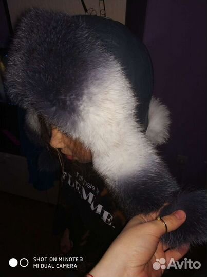 Шапка меховая песец