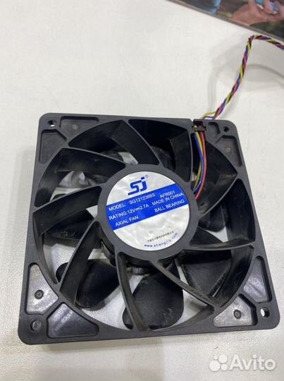 Кулер, вентилятор 120мм, 140мм 12в. Оригинал Асик