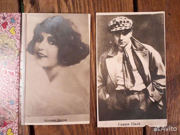 Старые фотокарточки актёров немого кино