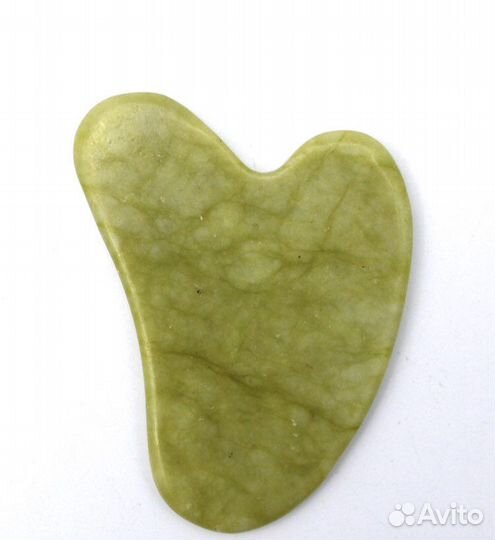 Скребок гуаша зелёный нефрит