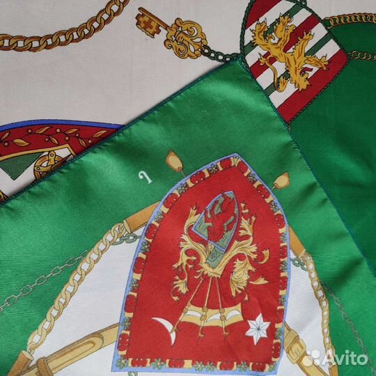 Большой платок винтаж