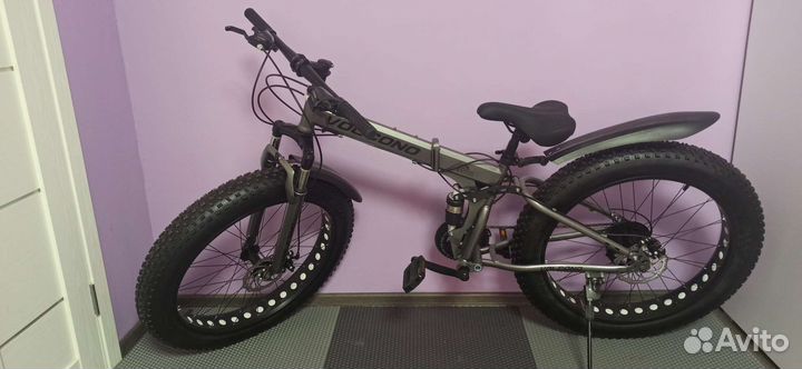 Велосипед фэтбайк fatbike Volcono