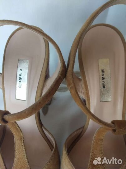 Босоножки разм 37-38 (Италия) Бренд Nila & Nila