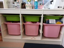 Напольный шкаф IKEA для хранения детских игрушек