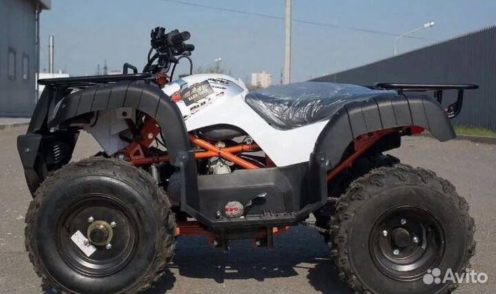 Квадроцикл Kayo Bull-2 B черно-белый
