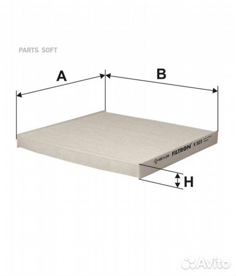 Filtron K1123 Фильтр салона