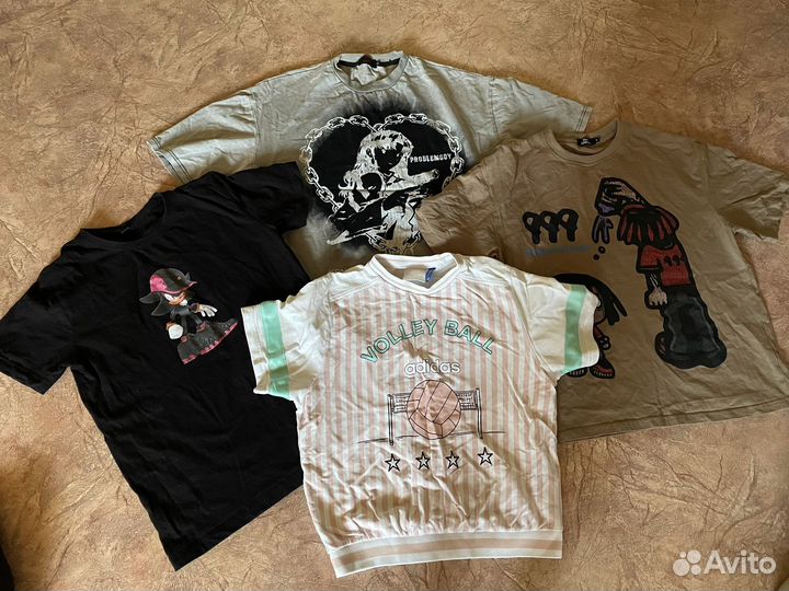 Футболки пакетом y2k