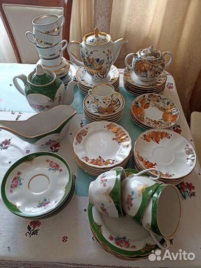 Сервиз чайный лфз, дулево