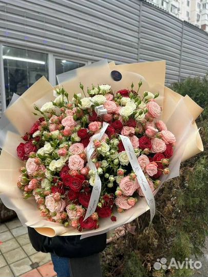 Цветы розы и букеты с доставкой. Круглосуточно