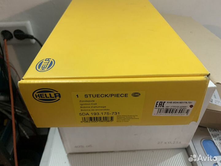 Катушка зажигания Citroen