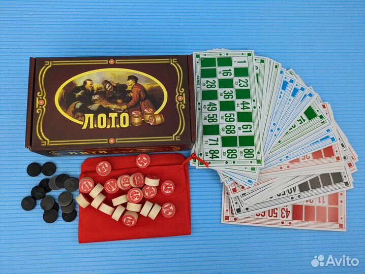 Русское лото настольная игра