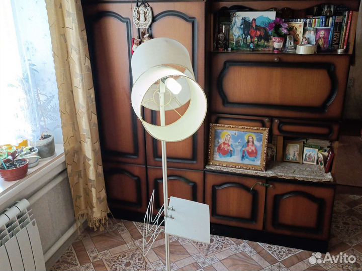 Винтажный торшер
