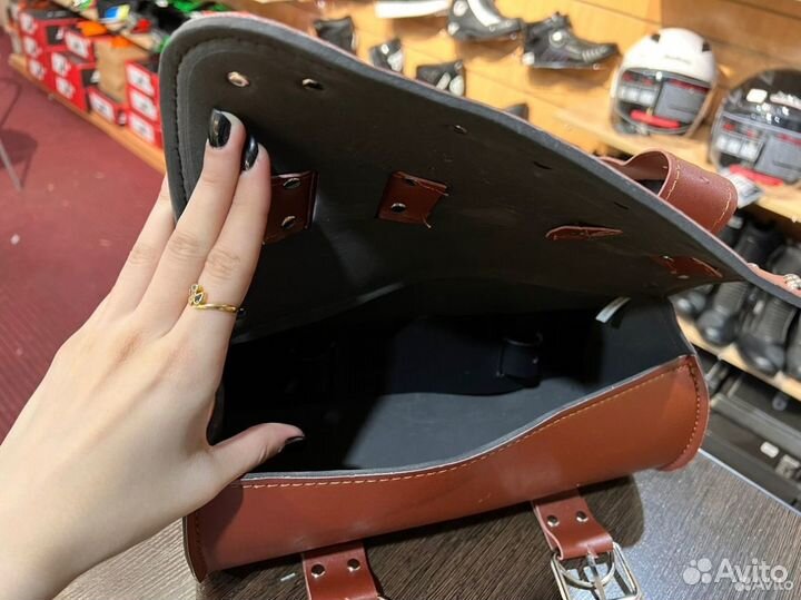 Кофр центральный батон на мото