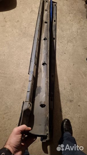 Наклалки на пороги пластиковые impreza WRX STI