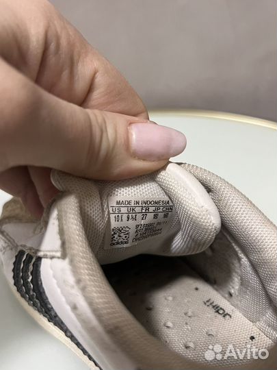 Кроссовки adidas superstar 27р (17см) оригинал