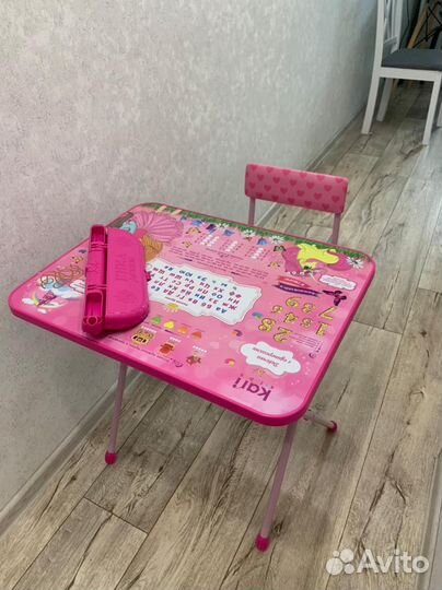 Детский стол и стул складной