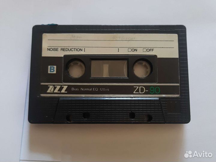 Аудиокассета ZZZ ZD-90 бу