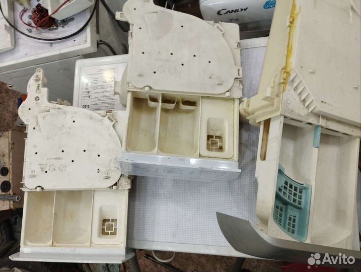 Бункер, лоток для стиральной машины