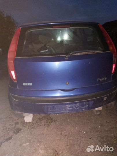 Задняя крышка багажника fiat punto2