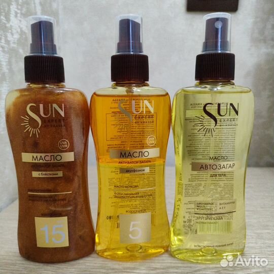Масло-активатор загара, масло-автозагар