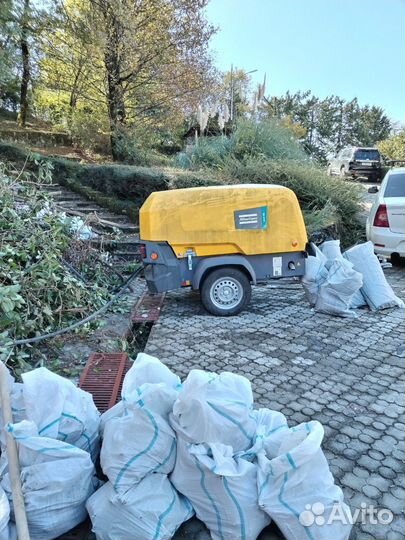 Аренда компрессора с отбойными молотками