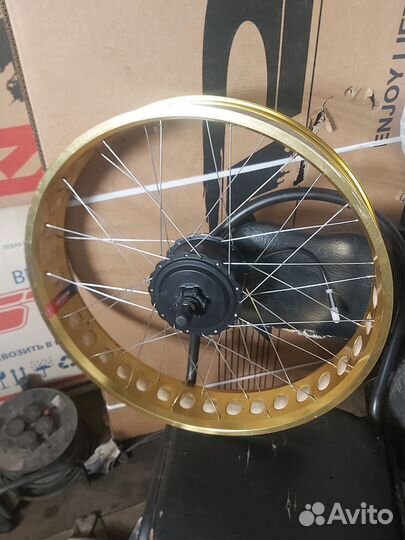 Мотор колесо для фэтбайка
