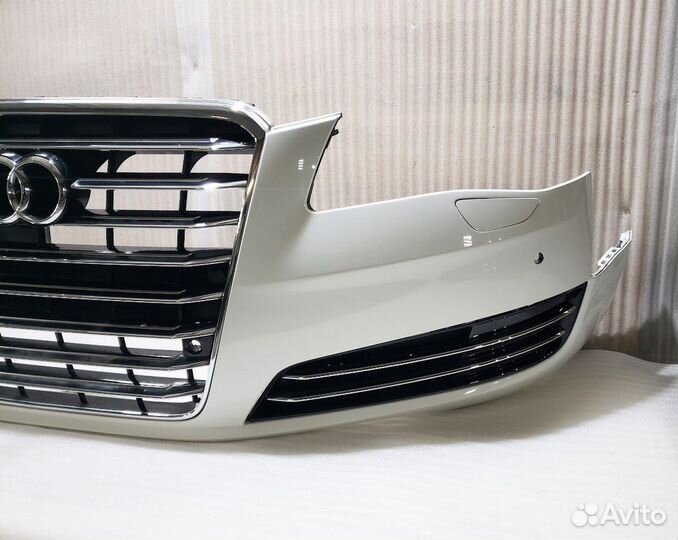 Бампер передний Audi A8 D4 (4H) до рестайлинг