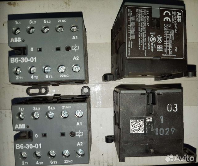 Пускатели/контакторы 24в и 42в