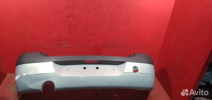 Бампер задний Renault Logan 2005-2014 Рено логан