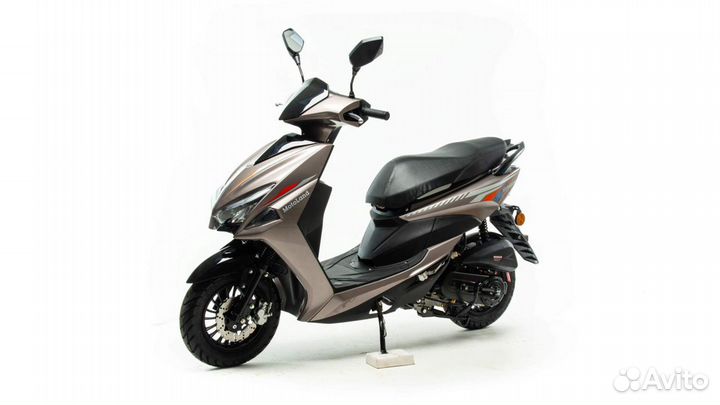 Скутер Motoland 50 FS серый