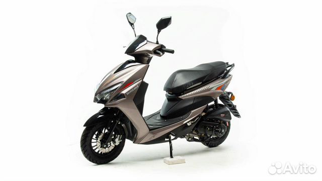 Скутер Motoland 50 FS серый