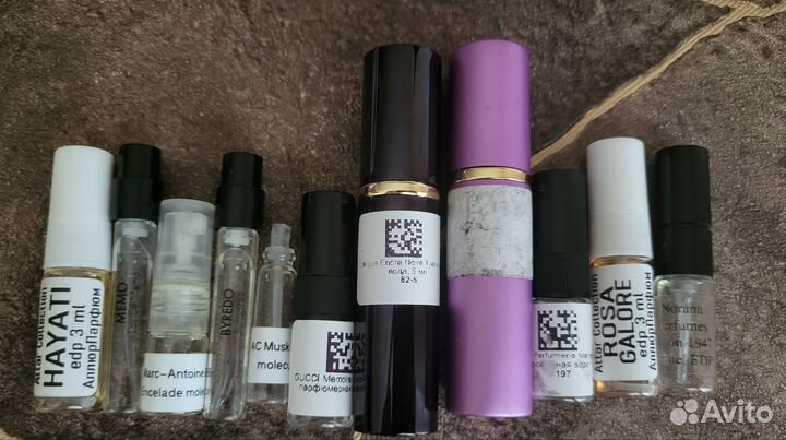Сет отливантов, пробников(остатки парфюма)