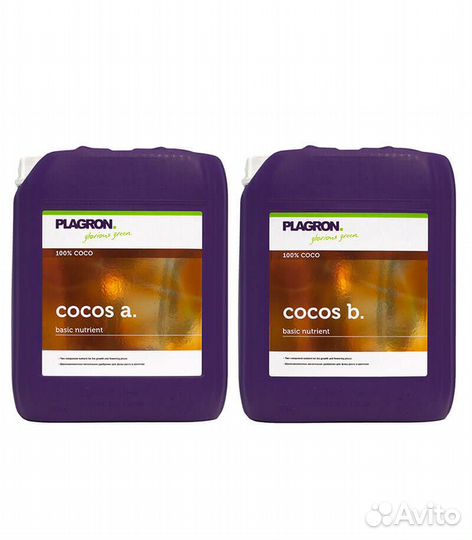 Удобрение Plagron Cocos A+B 10 л