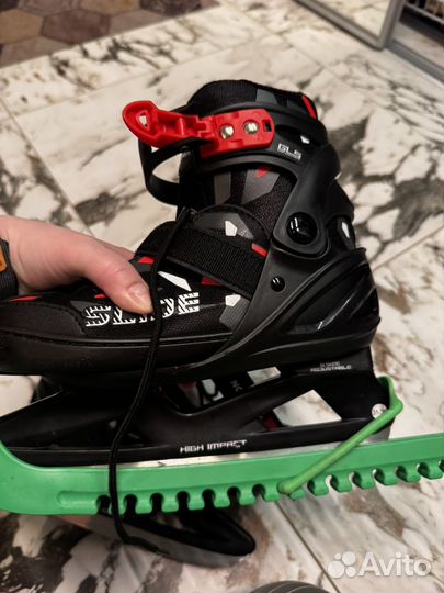 Коньки детские раздвижные Nordway 31 36