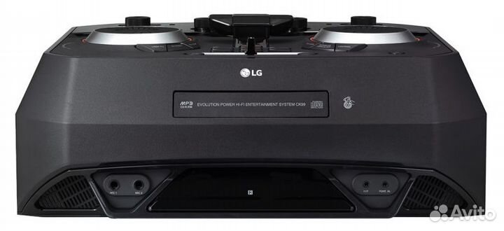 Минисистема LG CK99+NK99 черный 5000Вт CD cdrw FM