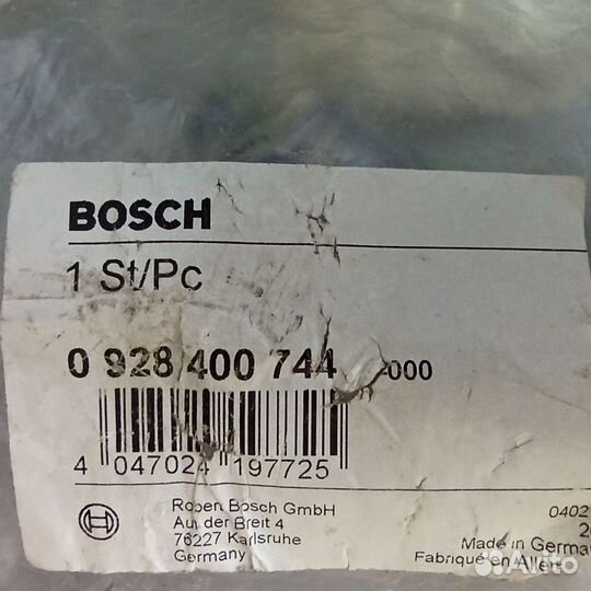 Топливный клапан bosch