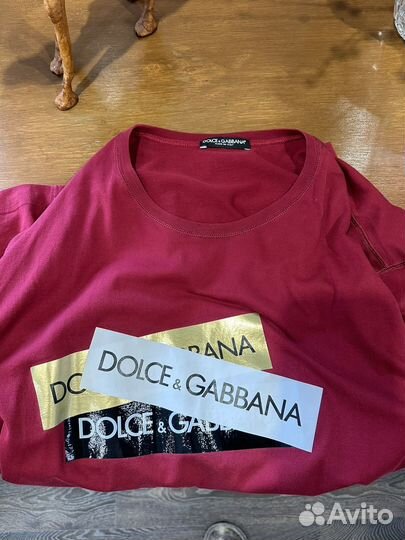 Футболка Dolce gabbana оригинал 50-52 рр