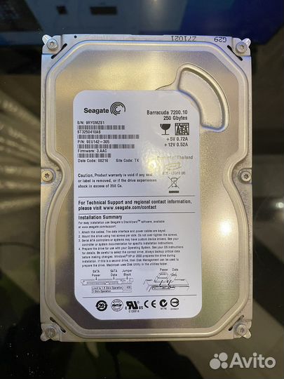 Жесткий диск HDD seagate