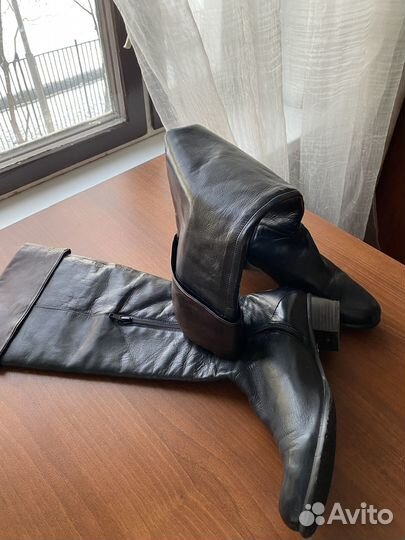 Сапоги женские натуральная кожа
