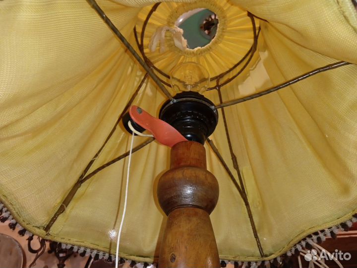 Лампы настольные дерево, металл СССР