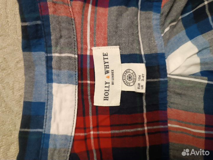 Рубашка детская для мальчиков