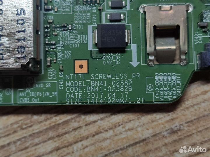 Main плата Samsung BN41-02582B