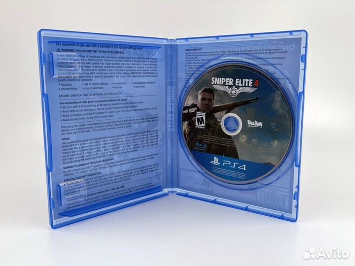 Sniper Elite 4 Русская версия PS4 б/у