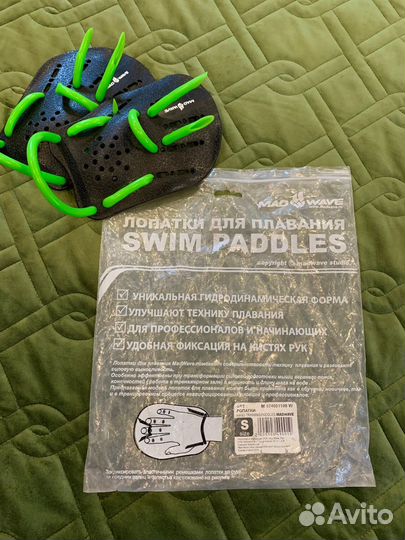 Лопатки для плавания mad wave
