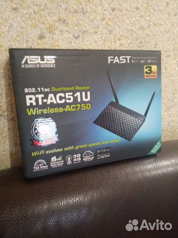 Wifi роутер Asus RT-AC51U