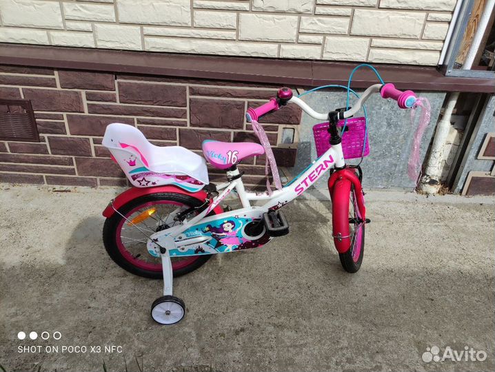 Велосипед новый детский для девочек